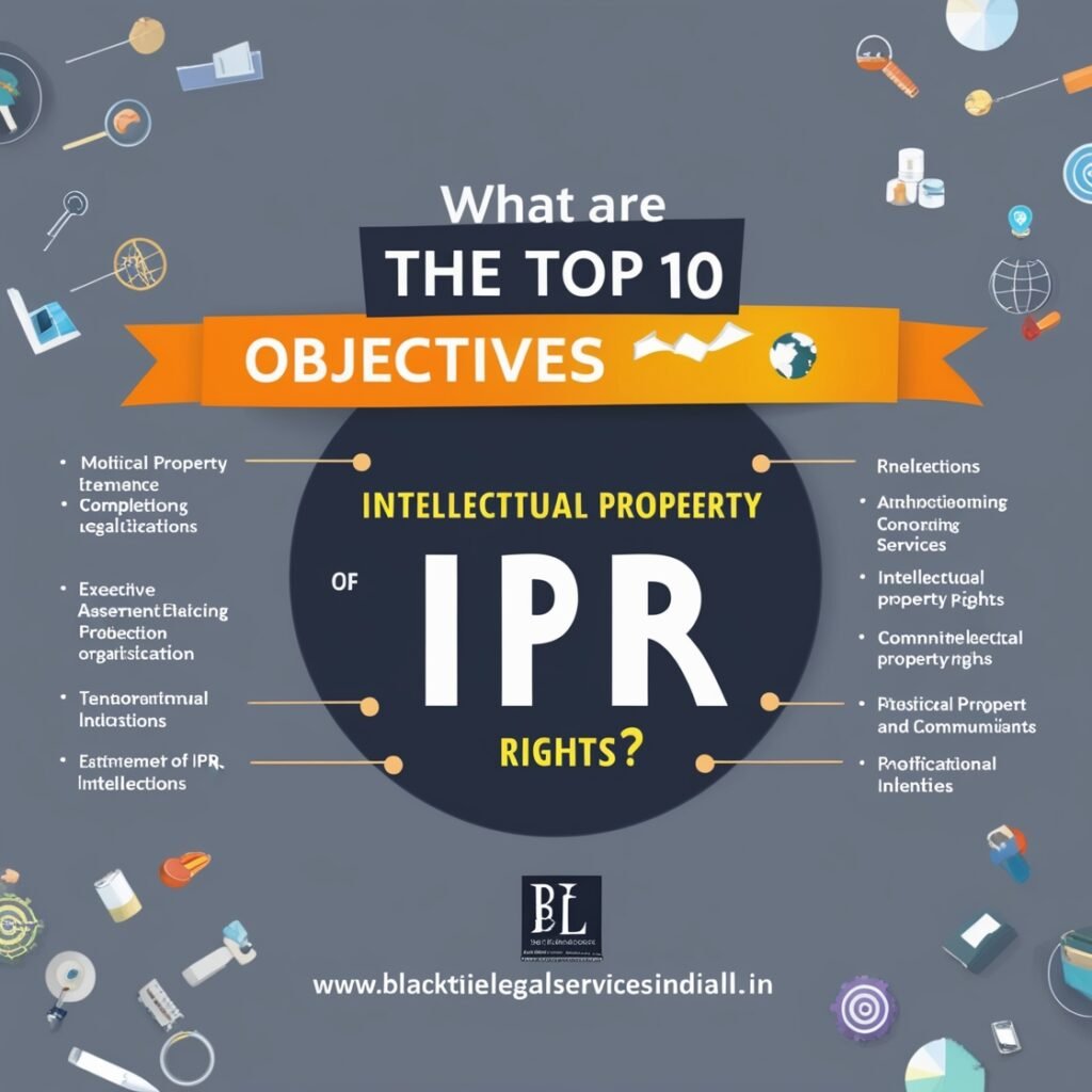 What are the Top 10 Objectives of IPR (Intellectual Property Rights)?