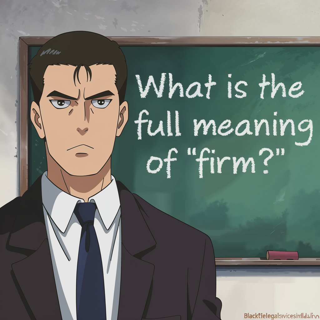 What is the Full Meaning of Firm?