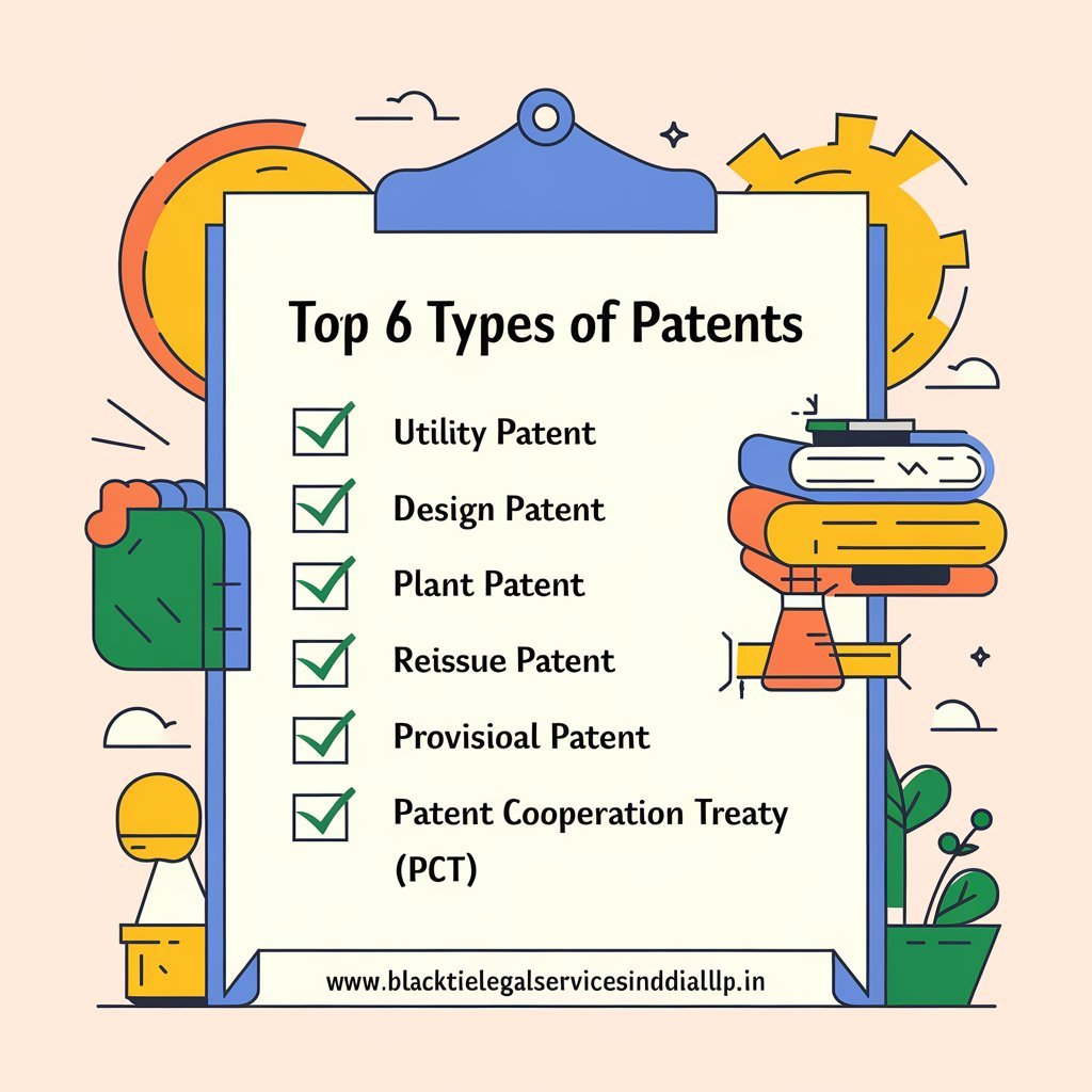 What are the Top 6 Types of Patents?