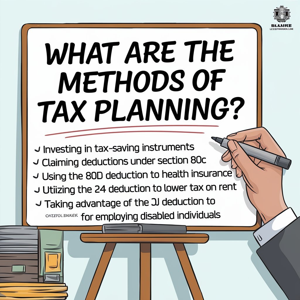 What are the Methods of Tax Planning?