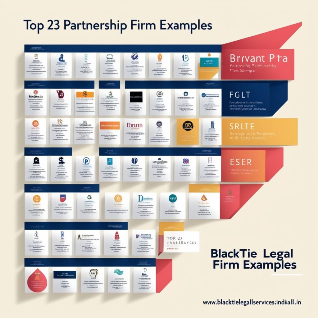 What are the Top 23 Partnership Firm Examples?