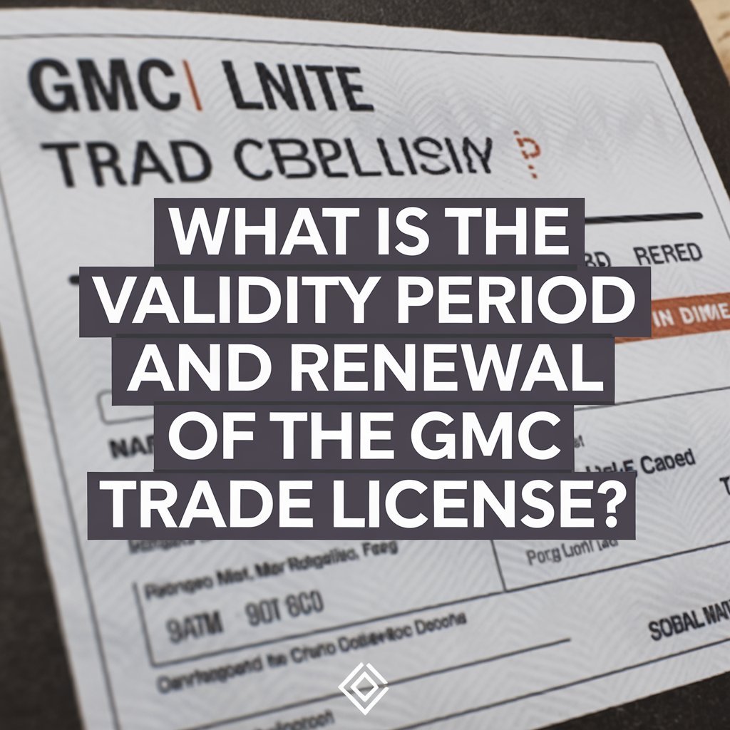 What is the Validity Period and Renewal of the GMC Trade License?