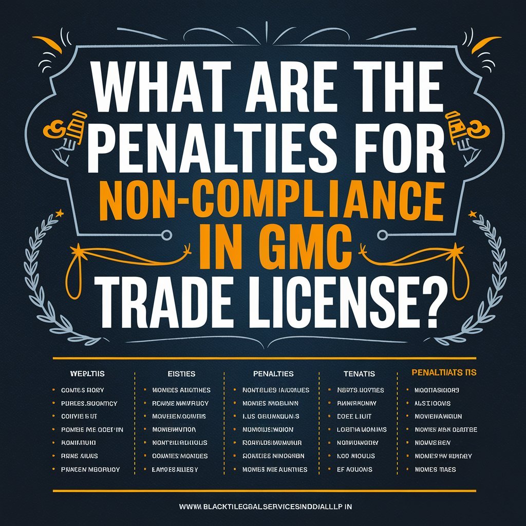 What are the Penalties for Non-Compliance in GMC Trade License?