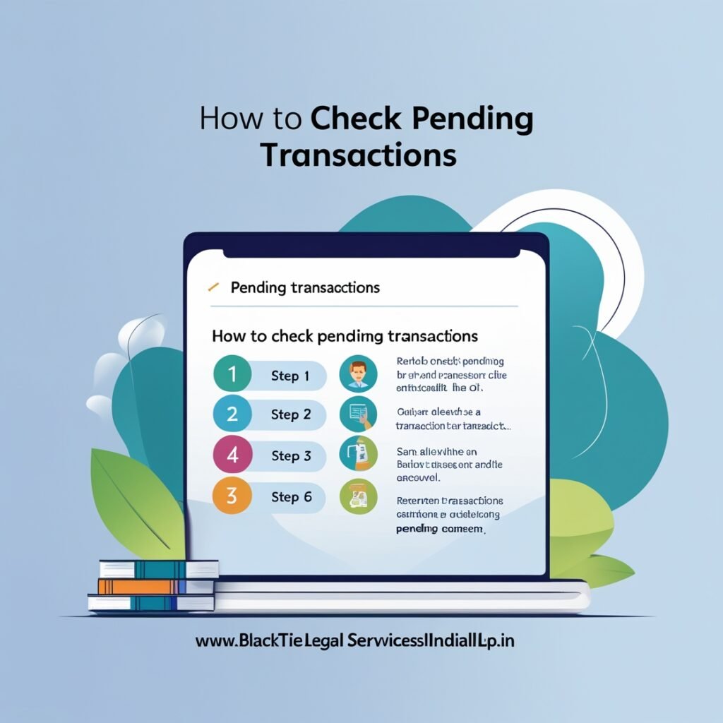 How to Check Pending Transactions?