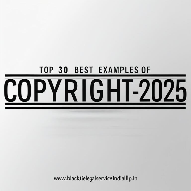 Top 30 Best Examples of Copyright - 2025