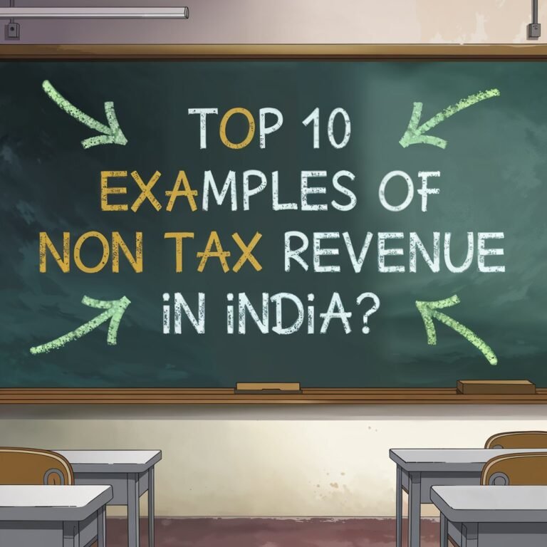 Examples of Non Tax Revenue