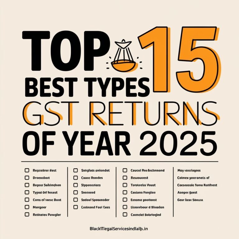 Top 15 Best Types of GST Returns of Year 2025