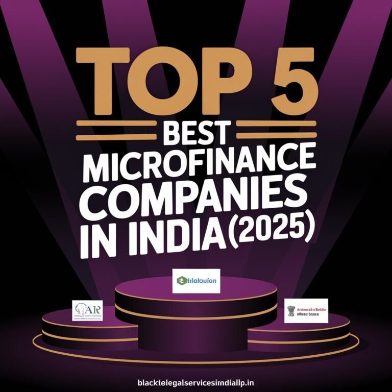 Top 5 Best Microfinance Companies in India (2025)